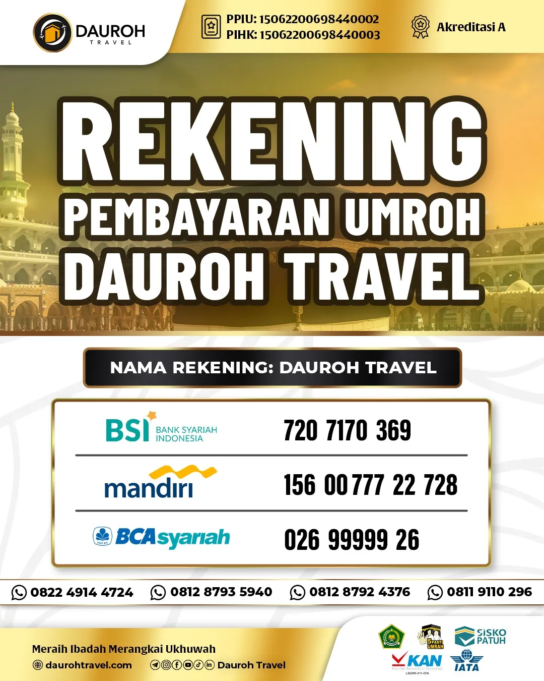 Rekening pembayaran